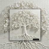 Tree Of Whiteness Jigsaw Puzzle 1000 Pieces